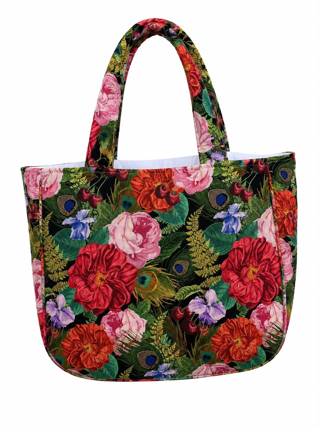 Peacock Garden Tote